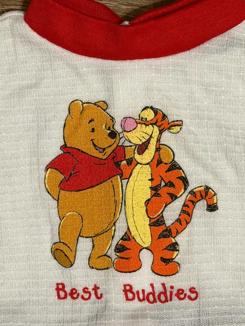 Disney Vintage 90’s Winnie the Pooh “Best Buddies” Baby Romper